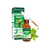 Supliment Eco Gemmo Confort Digestif, 30 ml, Santarome