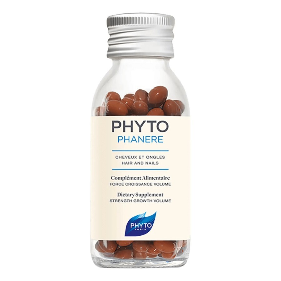 Supliment pentru par si unghii Phytophanere, 60 capsule, Phyto