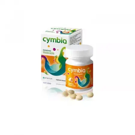 Complex simbiotic natural pentru cavitatea bucala Cymbio, 25 comprimate, Sanience