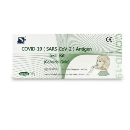 Test rapid antigen Covid 19 (Saliva), 1 bucata, Deepblue Medical