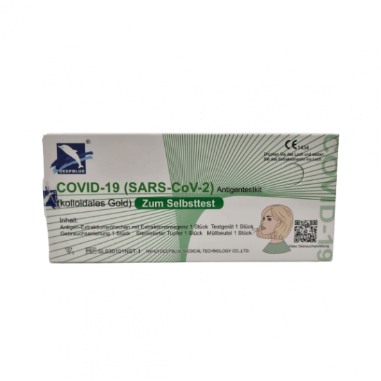 Test rapid antigen Covid 19 nazal, 1 bucata, Deepblue Medical