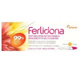 Test urinar de determinare a ovulatiei intr-un singur pas, Ferlidona, 7 teste, Actavis