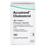 Teste colesterol Accutrend, 25 bucati, Roche