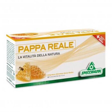 Tonic Pappa Reale Plus, 12 flacoane, Specchiasol