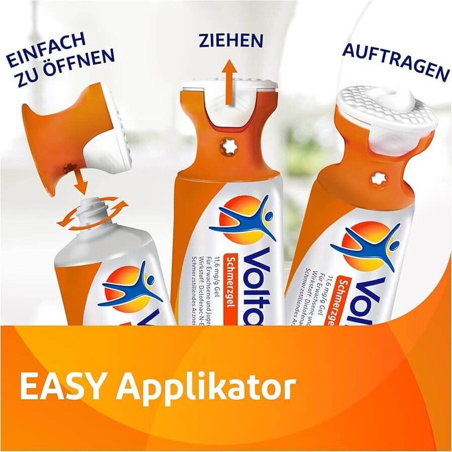 Voltaren emulgel cu aplicator 11.6mg, 100 g, Gsk