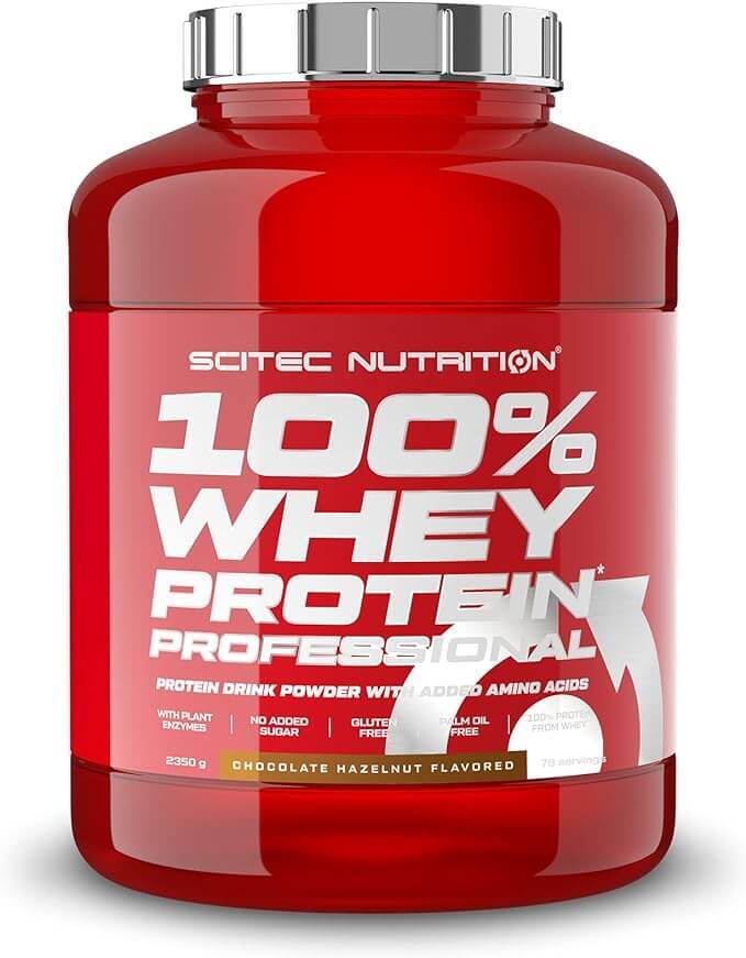 Whey Protein Professional Chocolate Hazenut, 2350 grame, Scitec Nutrition
