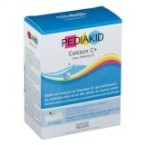 Calciu si Vitamina D3 + Calcium C+, 14 plicuri, Pediakid