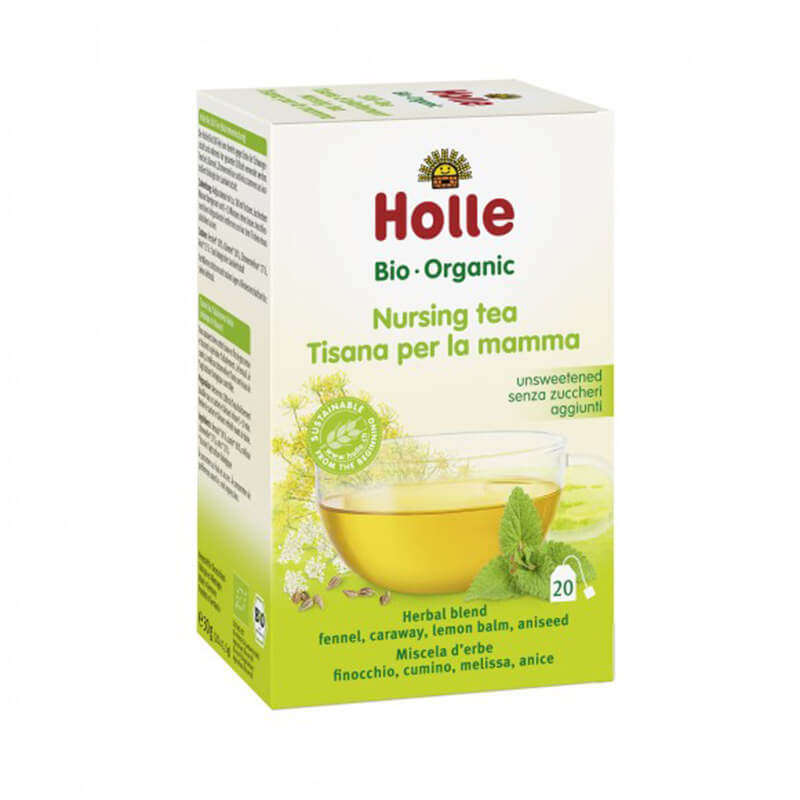 cel mai bun ceai pentru stimularea lactatiei Ceai bio stimularea lactatiei, 20 plicuri, Holle Baby Food