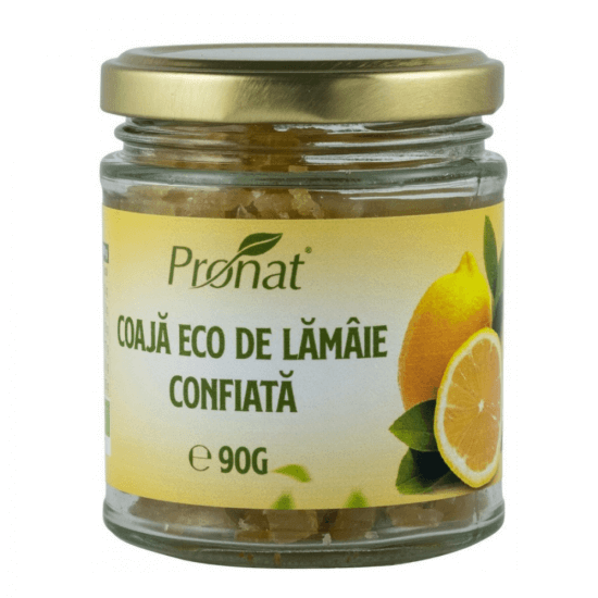 Coaja eco de lamaie confiata, 90 g, Pronat