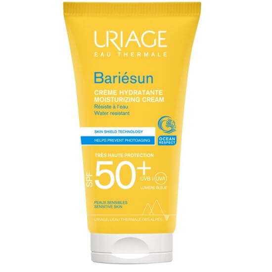 Crema cu protectie solara SPF50+ Bariesun, 50 ml, Uriage Frumusete si ingrijire