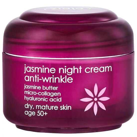 Crema de noapte anti-rid Jasmine Oil, +50, 50 ml, Ziaja Frumusete si ingrijire