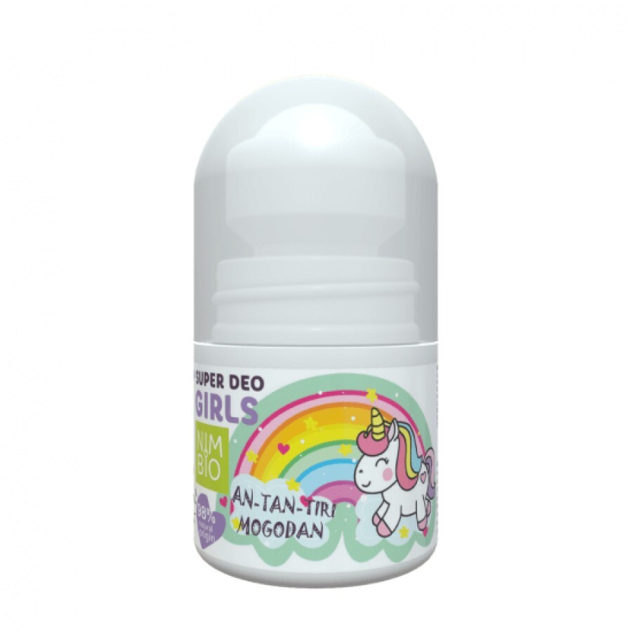 Deodorant natural pentru copii Mogodan +6 ani, 30 ml, Nimbio recenzii