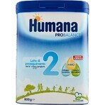 Formulă de lapte de continuare 2, +6 luni, 800 g, Humana