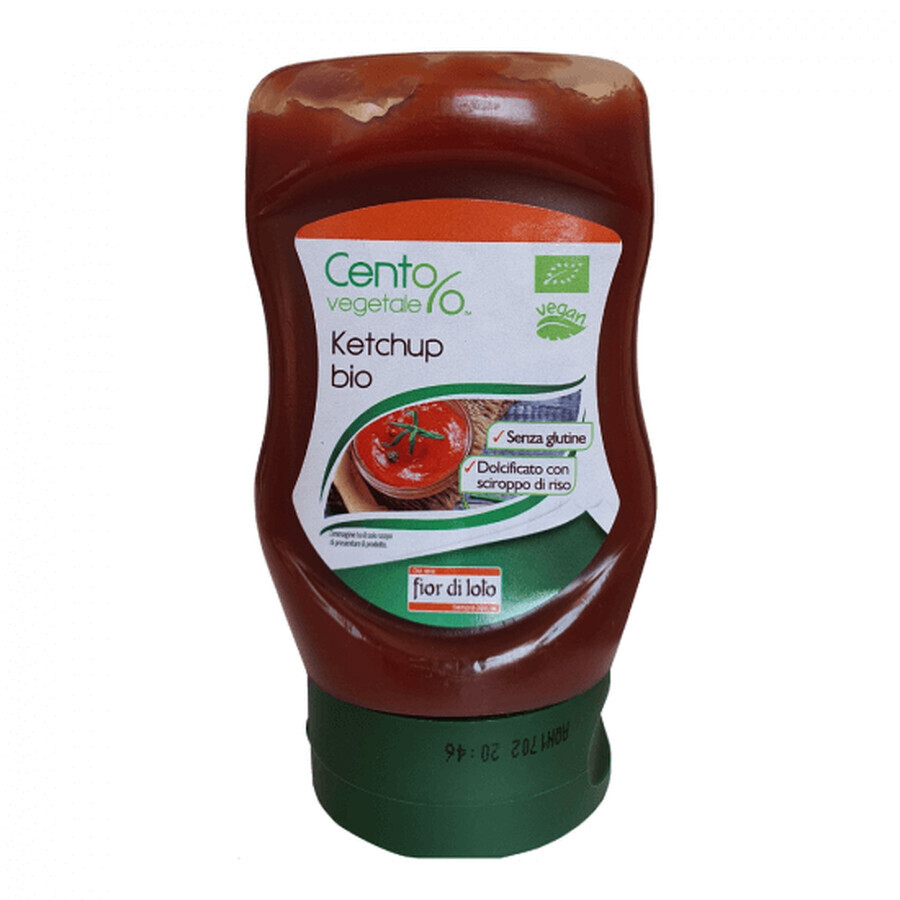 Ketchup bio fara gluten, 290 g, Fior di Loto