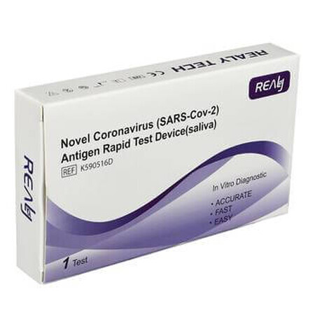 Kit di test rapido dell'antigene SARS-COV-2, 1 pezzo, Realy