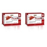 Pachet  FicatON 575 mg, 2x 60 capsule, Only Natural