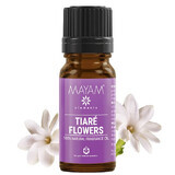 Parfumant natural Flori de Tiare, 10 ml, Mayam