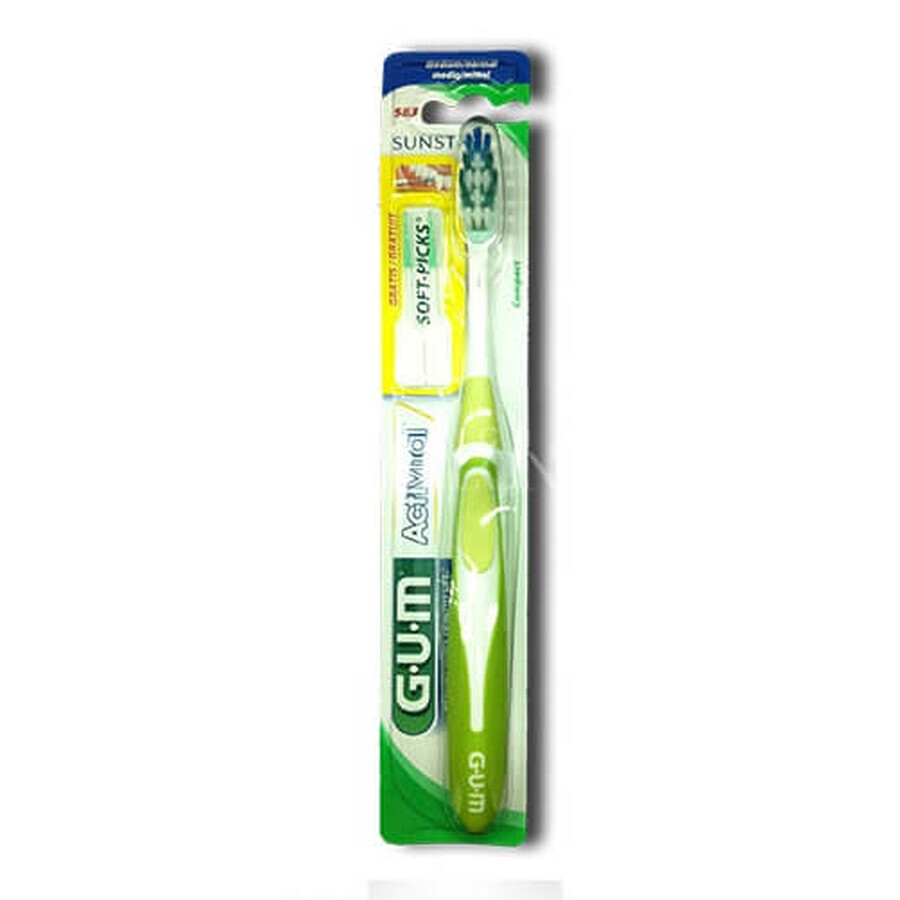 Periuta de dinti ActiVital Compact Medium, Sunstar Gum