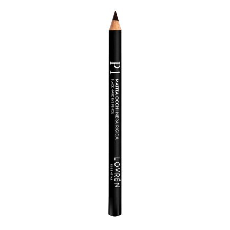 Creion contur ochi rigid Negru P1, 1 bucata, Lovren