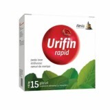 Urifin Rapid, 15 plicuri, Alevia