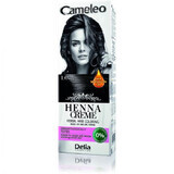Vopsea crema pentru par pe baza de henna naturala 1.0 Cameleo, 75 g, Delia Cosmetics