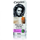 Vopsea crema pentru par pe baza de henna naturala 7.0 Cameleo, 75 g, Delia Cosmetics