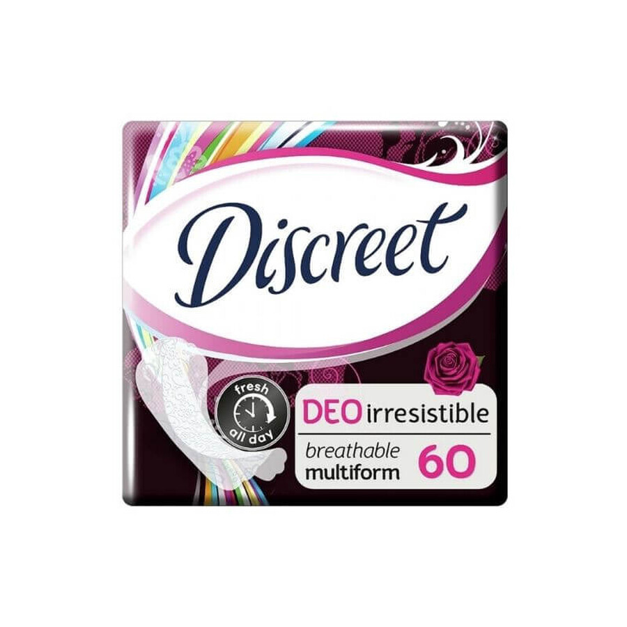 Discreet Mega pack Deo irresistible x 60