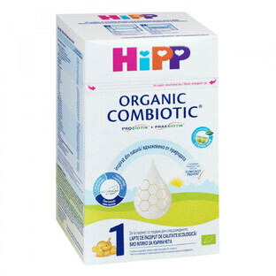 Organic Combiotic Bio starter formula milk powder 1, 0 months, 800 gr, Hipp