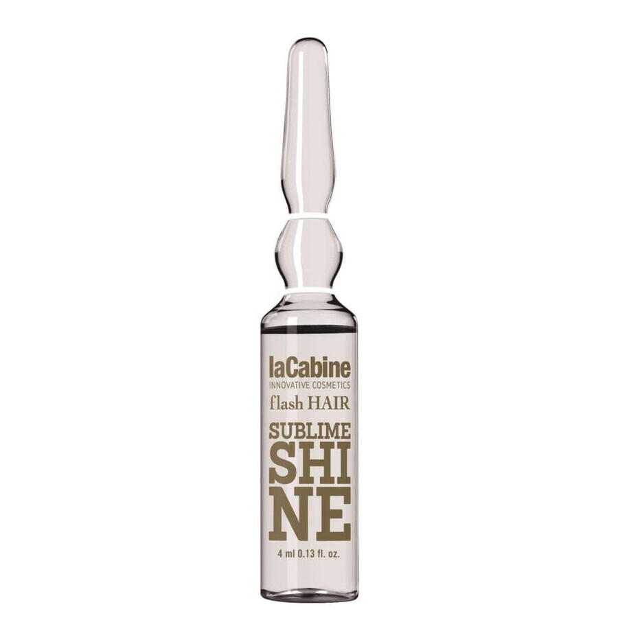 Fiolă pentru păr Flash Hair Sublime Shine, 1 fiolă x 5 ml, La Cabine     