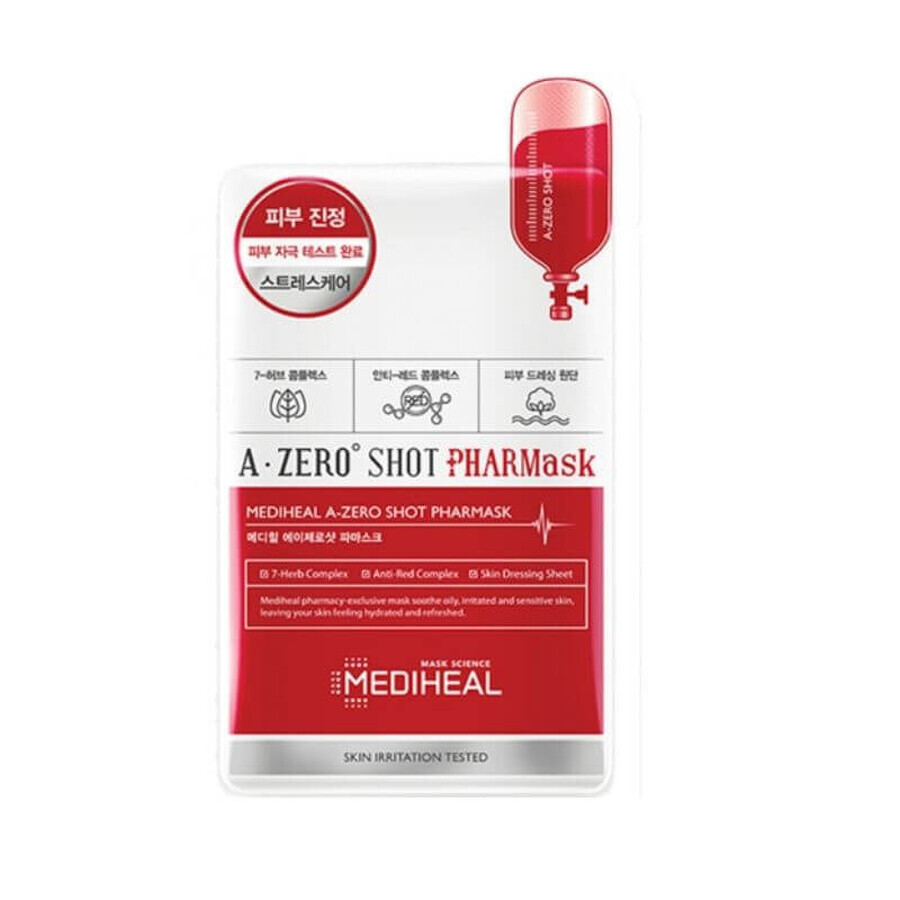 MEDIHEAL A-Zero Shot PharMask Masca de fata impotriva inflamatiilor 25 ml