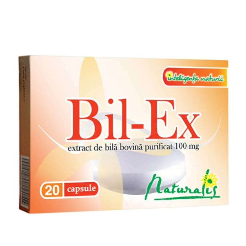 Naturalis Bil-ex x 20cps. Vitamine si suplimente