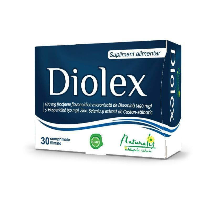 iodura de potasiu atb 65 mg x 30 compr. Naturalis Diolex x 30 compr. film.