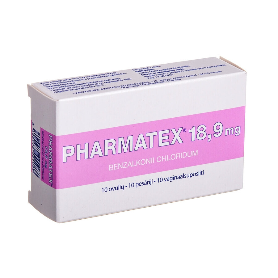 Pharmatex 18,9 mg, 10 ovule, Innotech