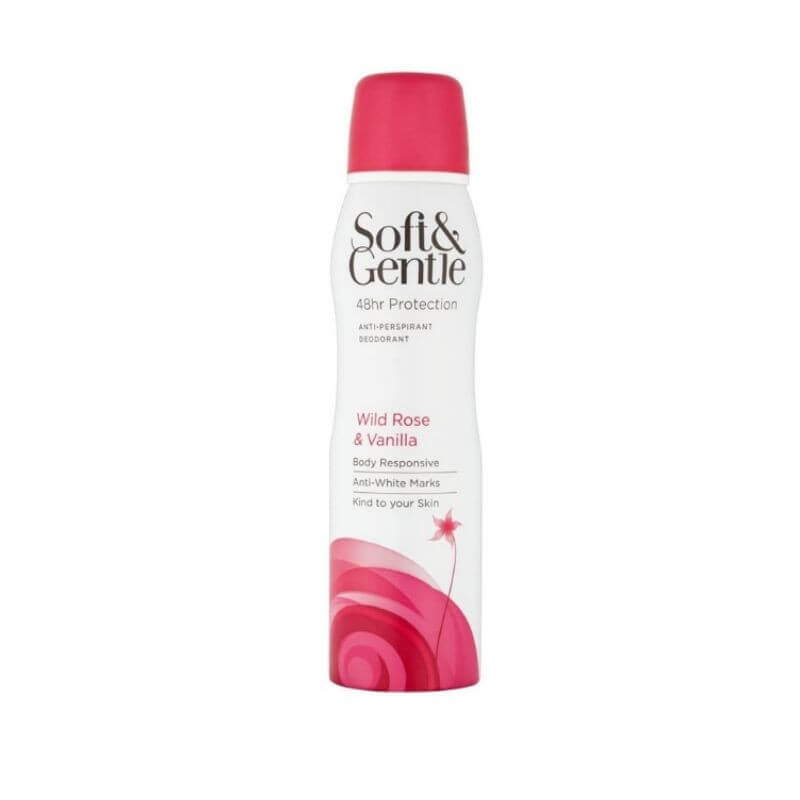Soft & Gentle deodorant trandafir salbatic si vanilie 150 ml Frumusete si ingrijire