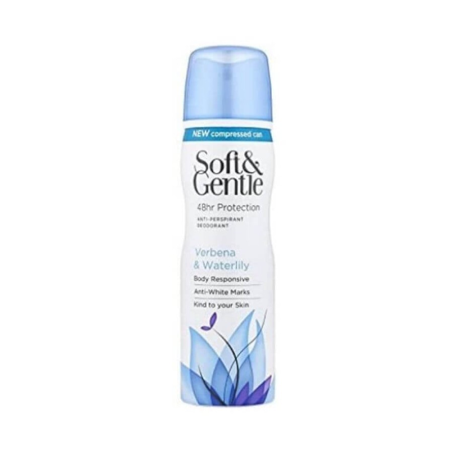 Soft & Gentle deodorant verbina si nufar 150 ml