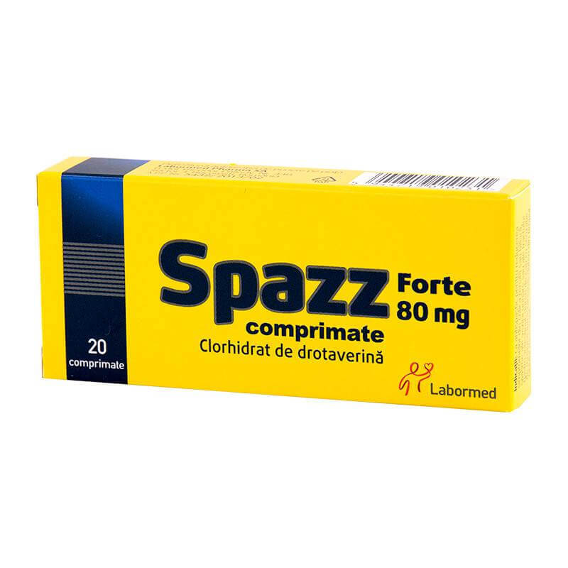 Spazz Forte 80 mg x 20 compr