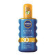 Spray pentru protectie solara SPF 30 Protect &amp; Dry Touch, 200 ml, Nivea Sun