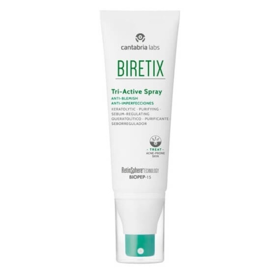 Spray anti-imperfectiuni Tri-Active Biretix, 100 ml, Cantabria Labs recenzii