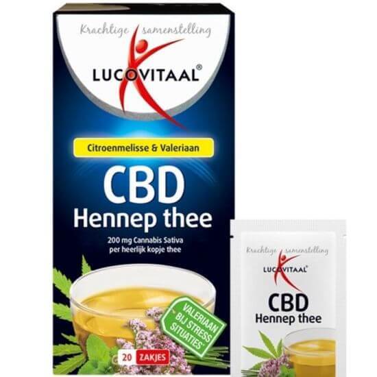 Ceai CBD, 20 plicuri, Lucovitaal