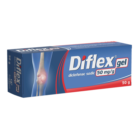 Diflex gel, 50 mg/g, 50 g, Fiterman