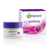 Crema antirid de zi ten uscat SPF15 Skin Defence, 50 ml, Elmiplant