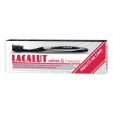Pachet Pasta de dinti Lacalut White &amp; Repair, 75 ml + Periuta de dinti Lacalut Black Edition, Theiss Naturwaren
