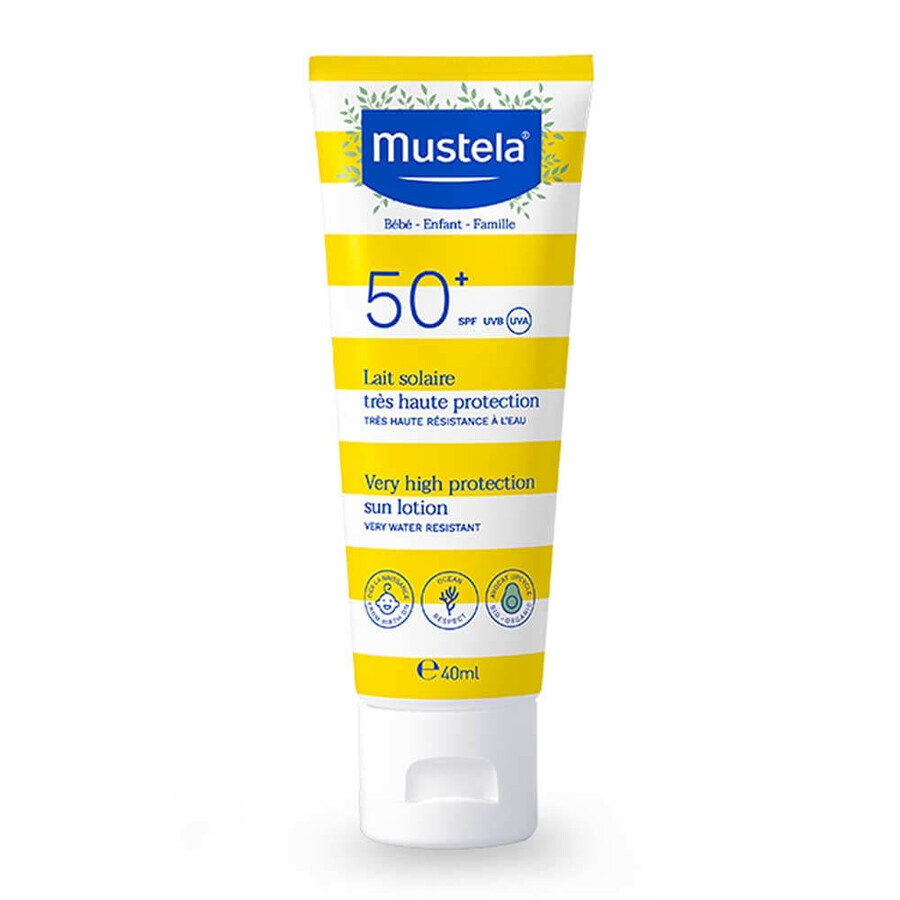 Zonnebrandlotion met SPF 50+, 40 ml, Mustela