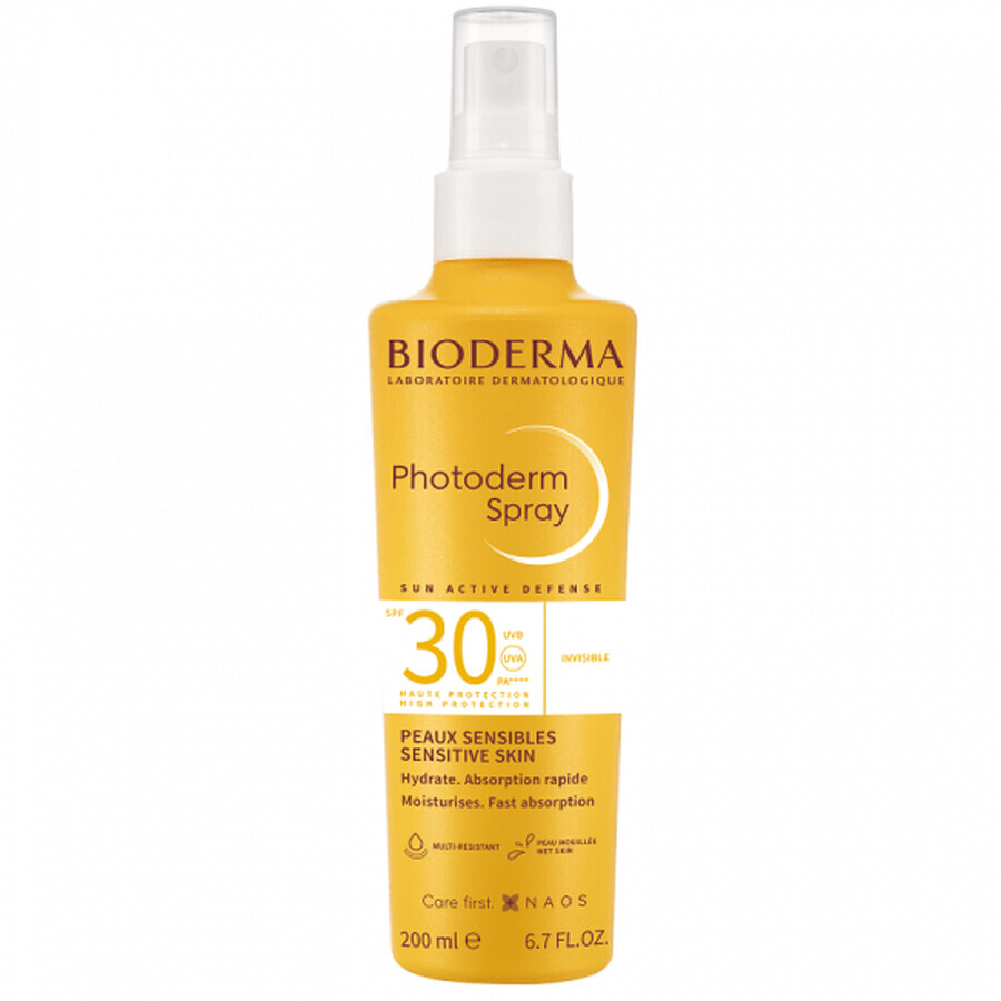Spray cu SPF 30 Photoderm, 200 ml, Bioderma