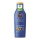 Lotiune hidratanta cu SPF50+ Protect &amp; Moisture, 200 ml, Nivea Sun
