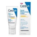 Hydraterende crème voor de normale-droge huid met SPF 50, 52 ml, CeraVe