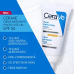 Hydraterende crème voor de normale-droge huid met SPF 50, 52 ml, CeraVe