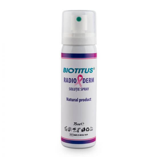 Solutie spray Biotitus Radioderm, 75 ml, Tiamis Medical Frumusete si ingrijire