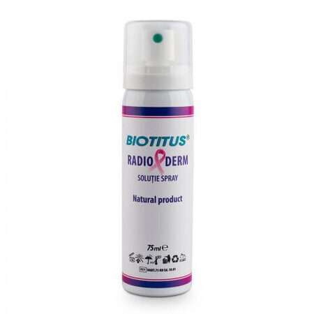Solutie spray Biotitus Radioderm, 75 ml, Tiamis Medical