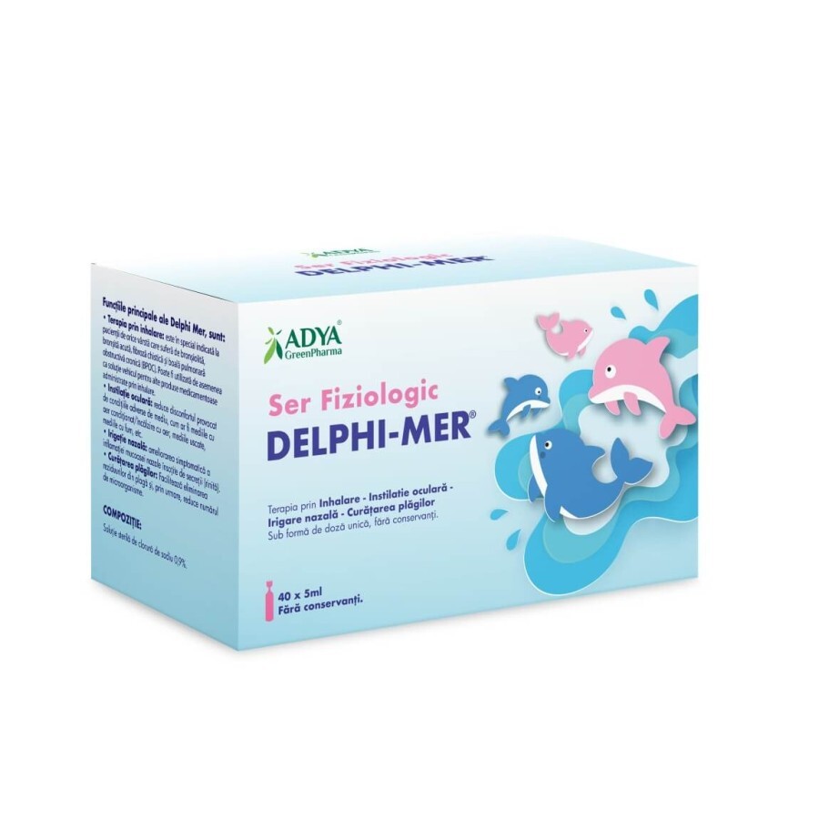 Delphi - Mer Ser Fiziologic 40 FioleX 5ml, Adya Green